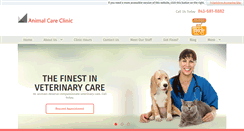 Desktop Screenshot of animalcareclinichhi.com